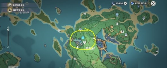 《原神》医樱任务的五棵树位置攻略
