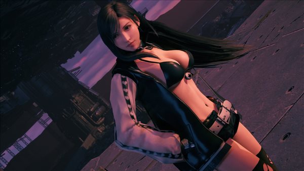 《FF7：重制版》蒂法Cos穗乃果换装MOD