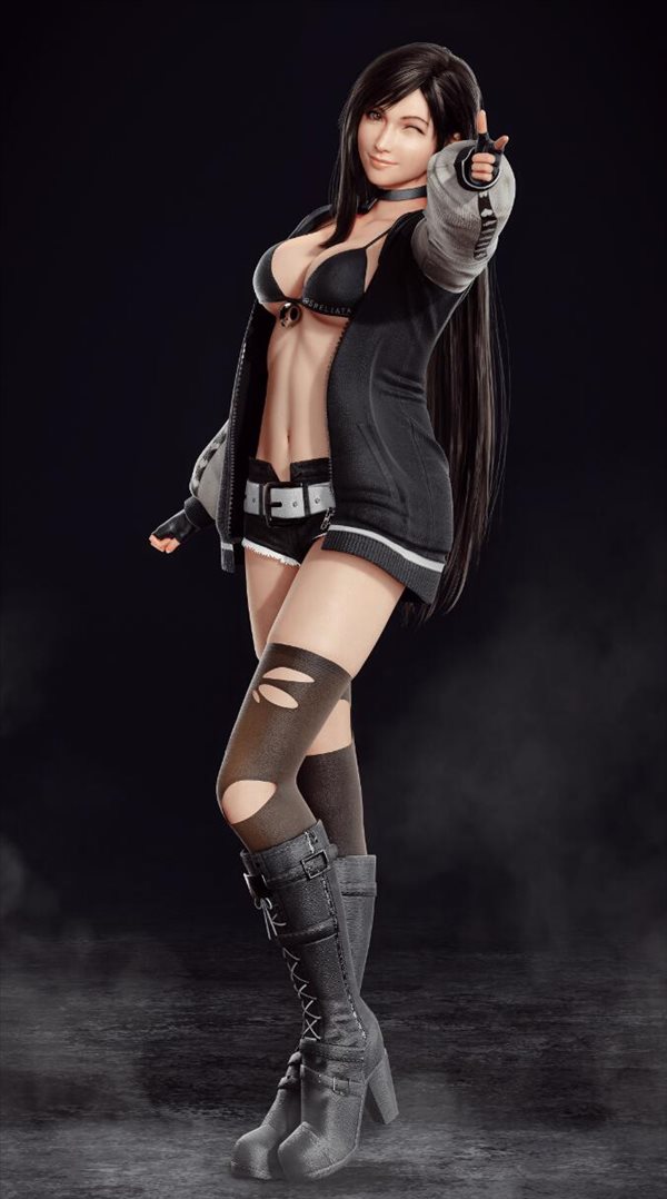 《FF7：重制版》蒂法Cos穗乃果换装MOD