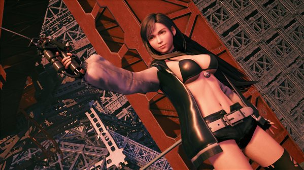 《FF7：重制版》蒂法Cos穗乃果换装MOD