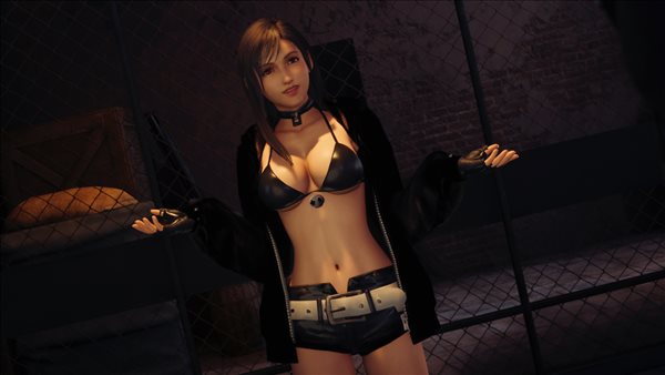 《FF7：重制版》蒂法Cos穗乃果换装MOD