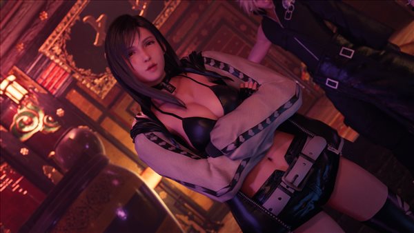《FF7：重制版》蒂法Cos穗乃果换装MOD