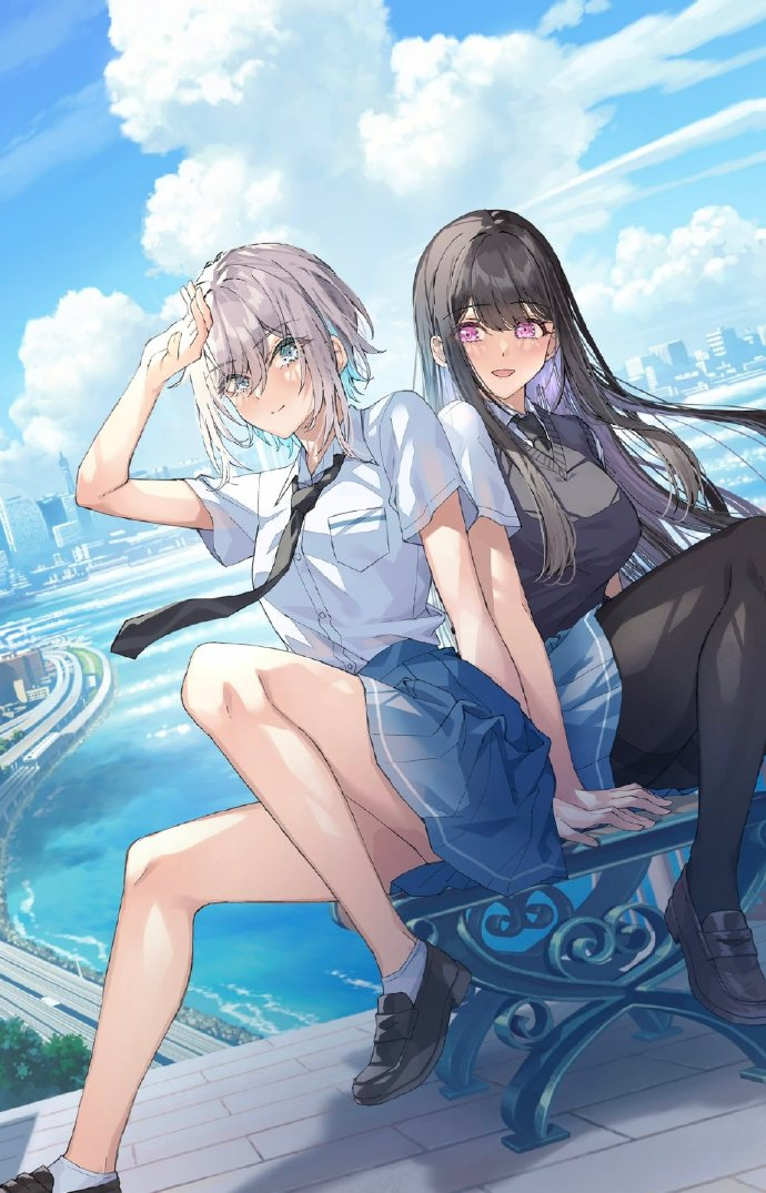 百合视觉小说《从谎言开始的恋爱之夏》推出试玩Demo