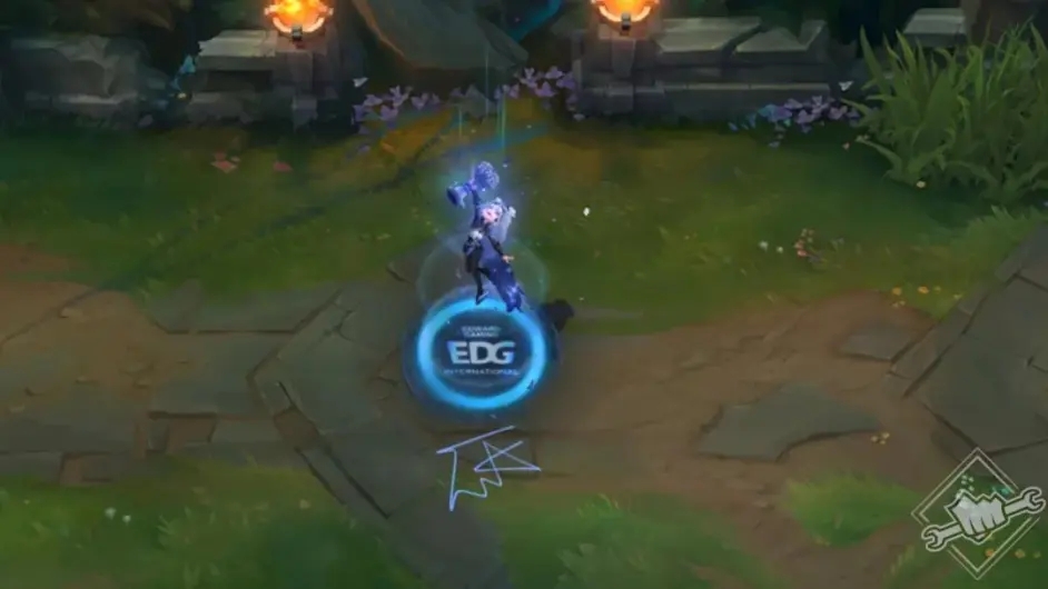 LOL：EDG冠军皮肤预览效果一览