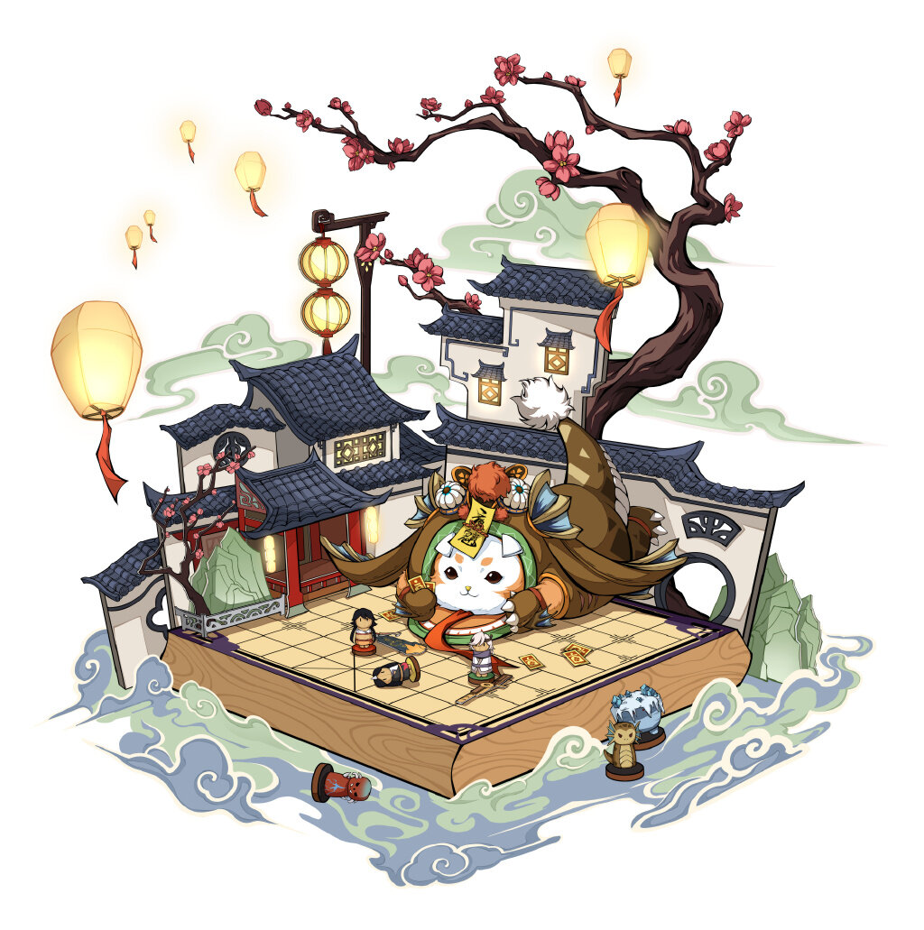 《天地劫幽城再临》灵鼩全新皮肤「醉观枰」公开