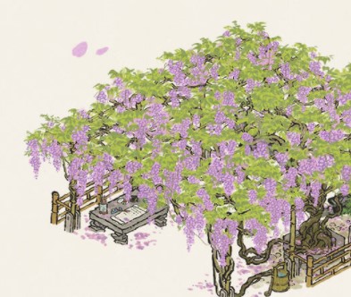 《江南百景图》紫藤花获取方法攻略