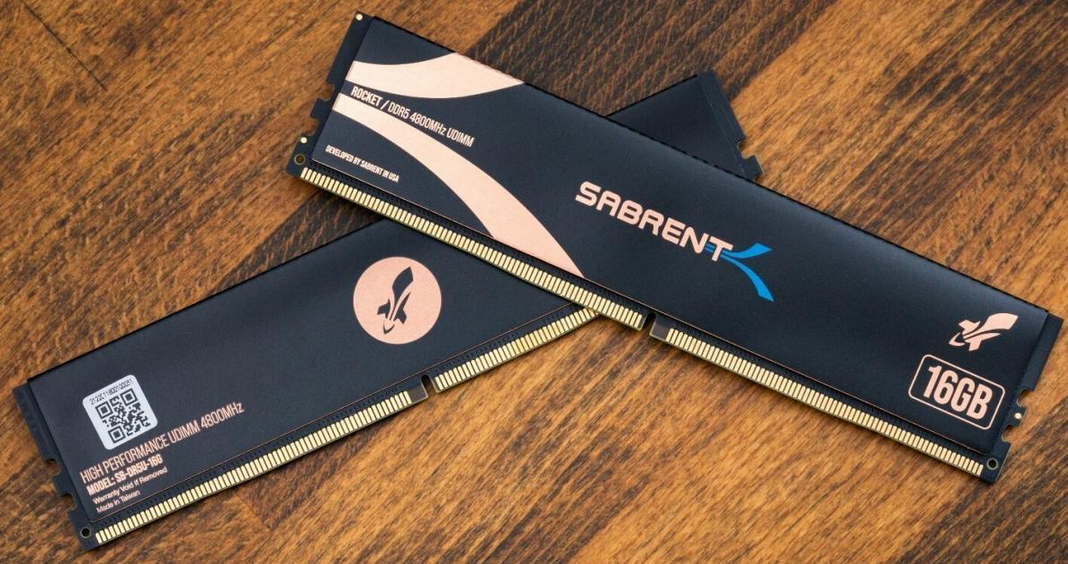 硬盘厂商Sabrent即将推出DDR5内存条