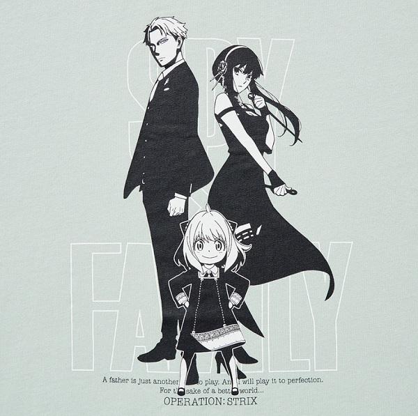 优衣库（UNIQLO）宣布与《SPY×FAMILY 间谍过家家》合作推出体恤