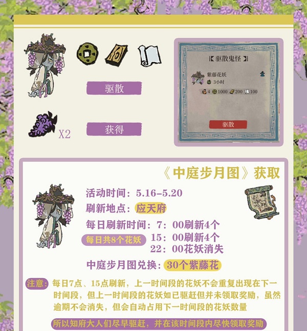 江南百景图中庭步月图获得攻略