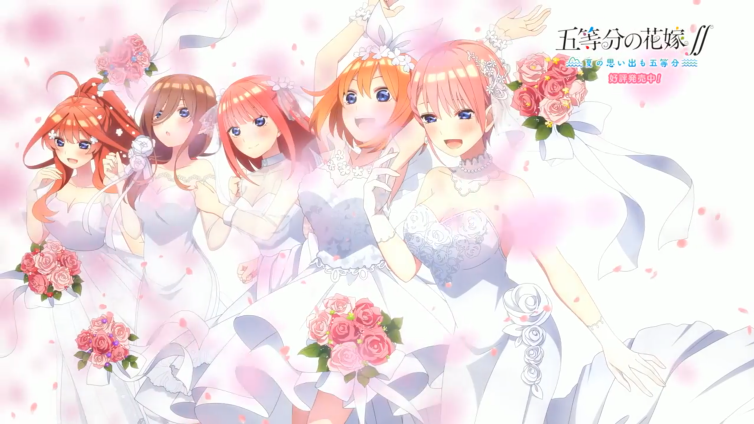 《五等分的花嫁 与你共度的五段回忆》新PV 游戏6月2日发售