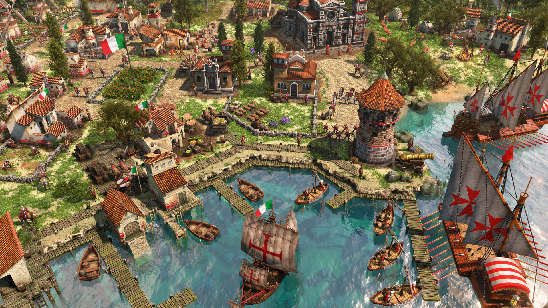 《帝国时代3：决定版》DLC“地中海骑士团”正式发售