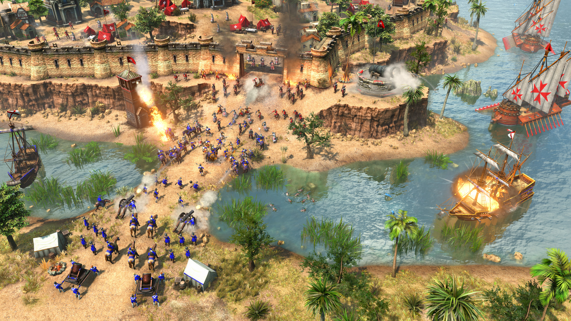 《帝国时代3：决定版》DLC“地中海骑士团”正式发售