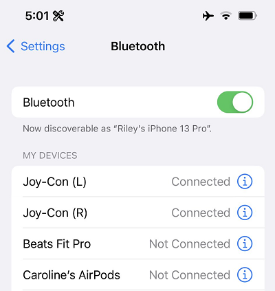 iOS16现已支持Joy-Con和 Switch Pro手柄