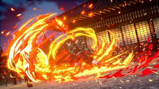 NS《鬼灭之刃：火神血风谭》正式发售 共24名登场角色