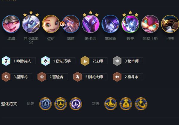 《云顶之弈》s7驯龙7法瑞兹阵容怎么组成和运营？