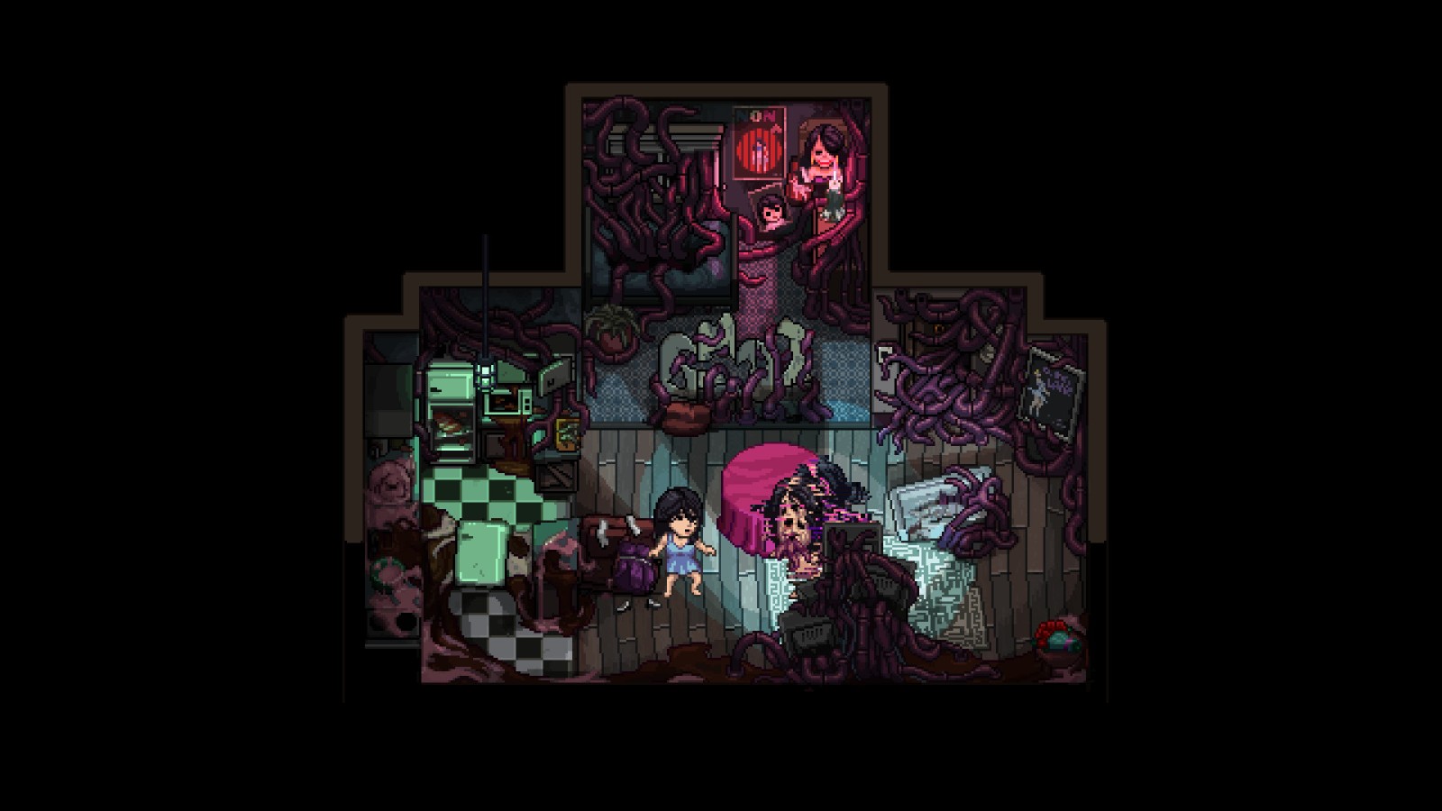 2D像素恐怖游戏《Decarnation》明年登陆Steam 2D像素恐怖游戏《Decarnation》明年登陆Steam