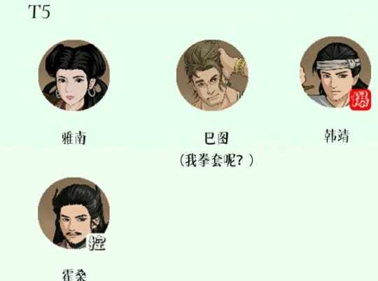 《部落与弯刀》NPC战斗力排行