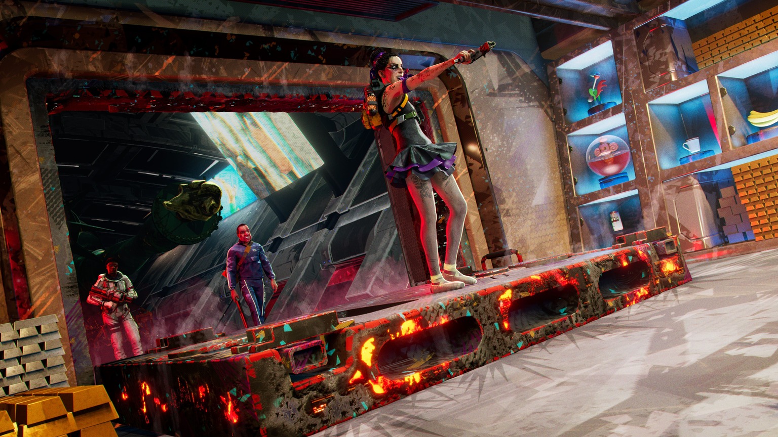 SEGA 公布炫目的多人射击游戏《HYENAS》 SEGA 公布炫目的多人射击游戏《HYENAS》