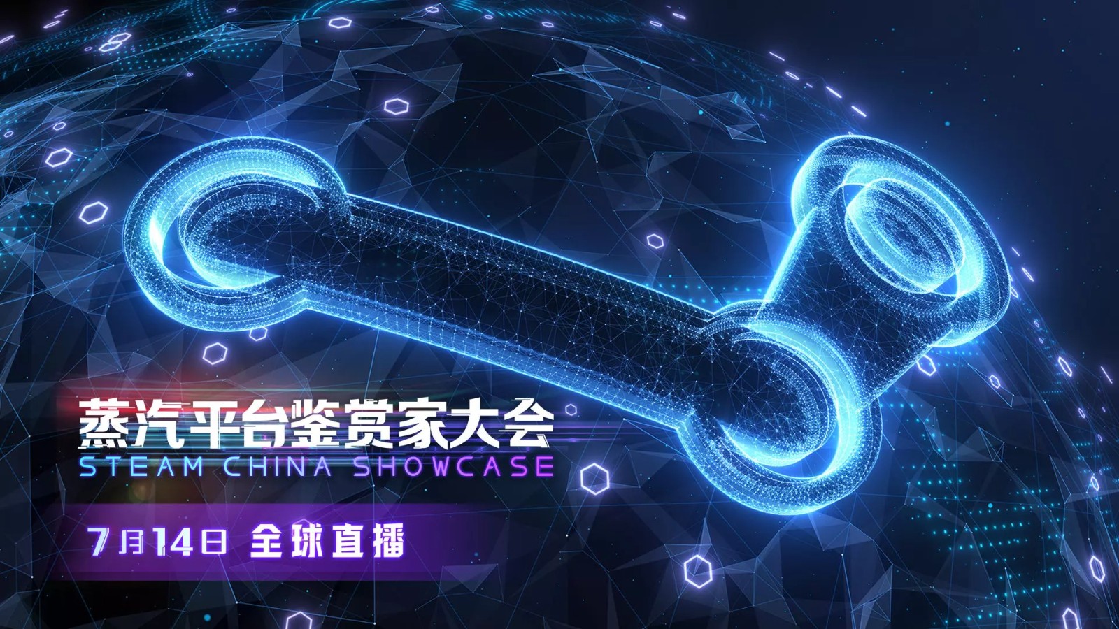 蒸汽平台首次发布会7月14日举办 80多款游戏将亮相
