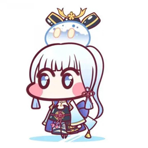 原神雷神哭泣表情包动图gif