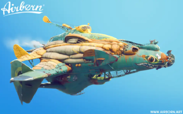 《Airborn》视觉原型展示 如诗如画般的梦幻旅程