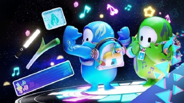 《糖豆人》将联动《初音未来》？活动物品、皮肤泄露！