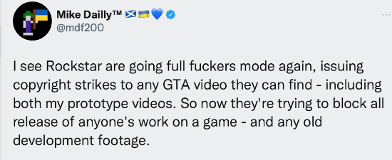 严防《GTA6》泄密？GTA前开发者遭R星版权警告