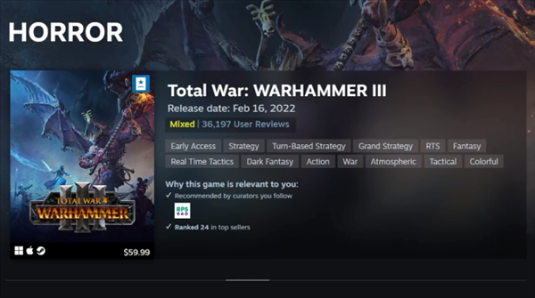 Steam商店更新 更便捷、具体的人性化搜索，新主题页