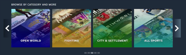 Steam商店更新 更便捷、具体的人性化搜索，新主题页