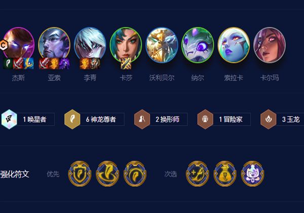 云顶之弈s7.5神龙尊者杰斯怎么玩？s7.5神龙尊者杰斯出装站位一览