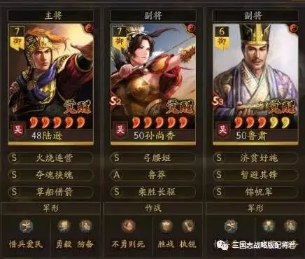 《三国志战略版》孙尚香草船弓阵容玩法攻略