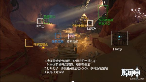 《原神》吞羊岩任务图文攻略 吞羊岩任务怎么做？