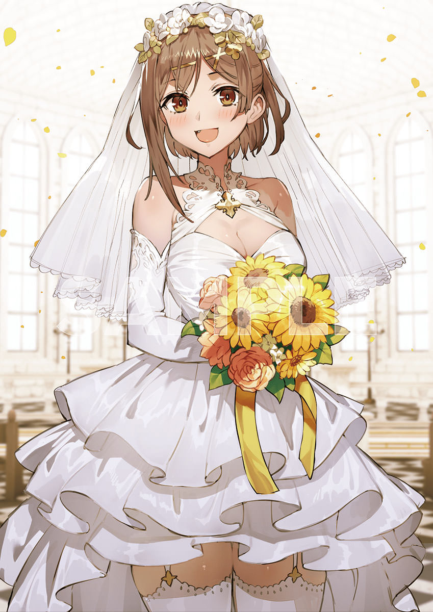 《莱莎的炼金工房3》官方公布莱莎婚纱礼服艺图