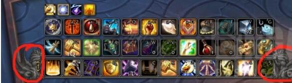 魔兽世界10.0动作条左右狮子怎么取消？