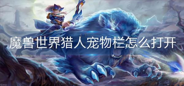 魔兽世界猎人宠物栏怎么打开？