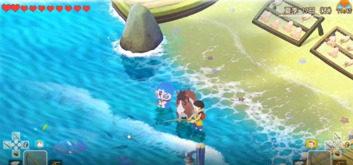 《哆啦a梦牧场物语2》新手入门玩法攻略