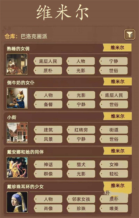 《名画展》画作标签攻略合集 《名画展》画作标签攻略合集