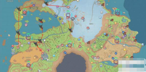 宝可梦朱紫古鼎鹿八根木桩位置整理