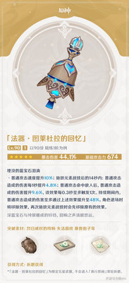 原神3.3版本图莱杜拉的回忆适合哪些角色用？