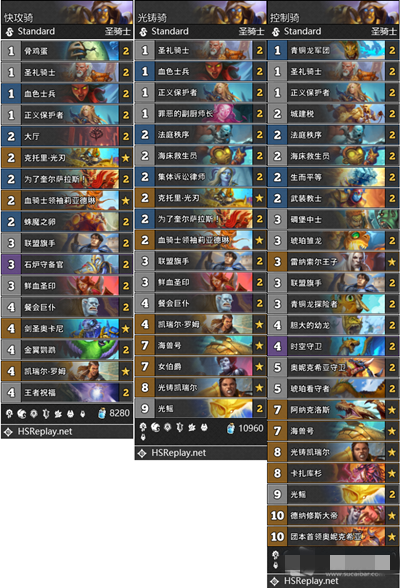 《炉石传说》巫妖王的进军圣骑士卡组推荐介绍