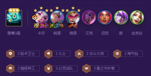 《金铲铲之战》S8拼多多情报特工阵容搭配攻略