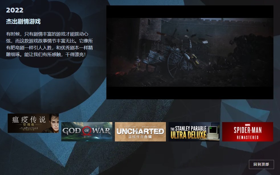 Steam大奖年度游戏提名公布 冬促期间开启投票