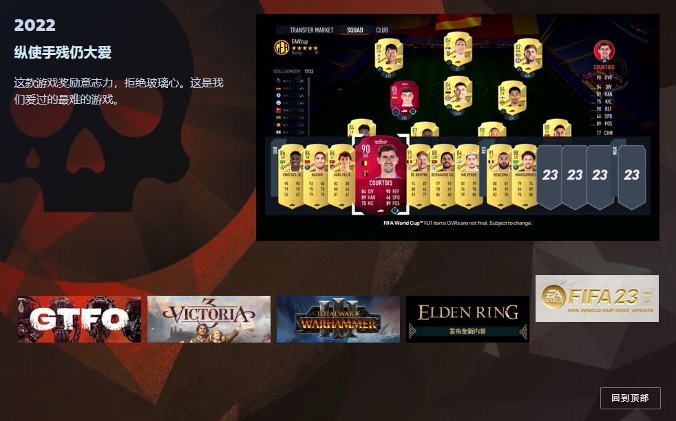Steam大奖年度游戏提名公布 冬促期间开启投票