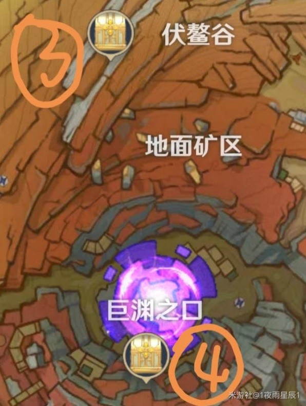 《原神》3.3版层岩巨渊华丽宝箱收集攻略