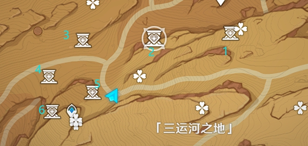 《原神》千壑沙地宝箱收集指南 全宝箱位置介绍