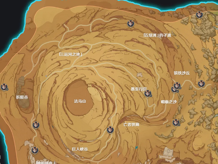 《原神》圣骸兽位置分布大全 圣骸兽在哪？