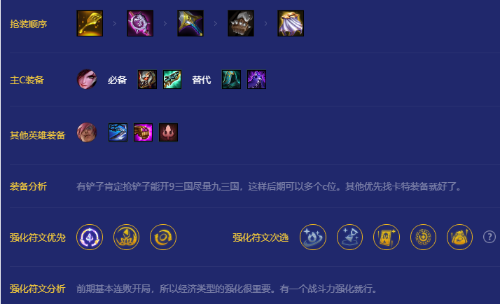《金铲铲之战》三国卡特阵容攻略