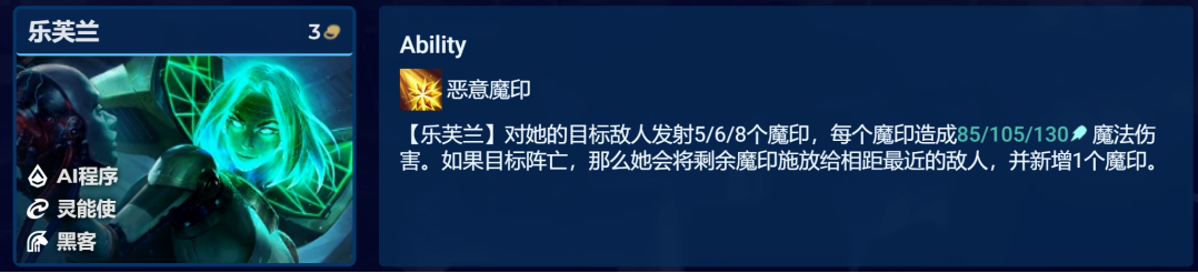 《金铲铲之战》S8赛季AI乐芙兰阵容攻略