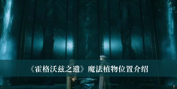 《霍格沃兹之遗》魔法植物位置攻略
