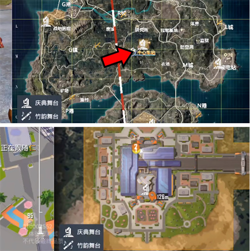 《和平精英》磁吸小火车位置攻略